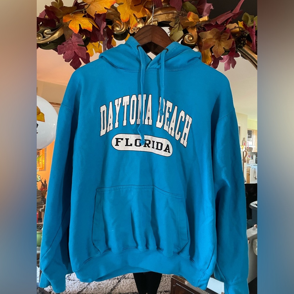 Daytona Beach Florida Blue Hoodie